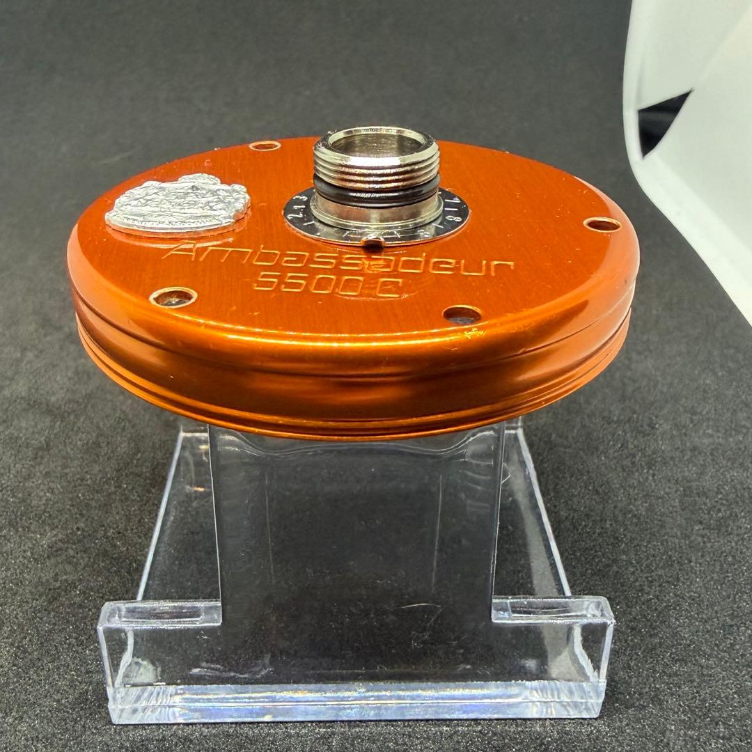 アブ アンバサダー 5500c サンセットオレンジ サイドカップ