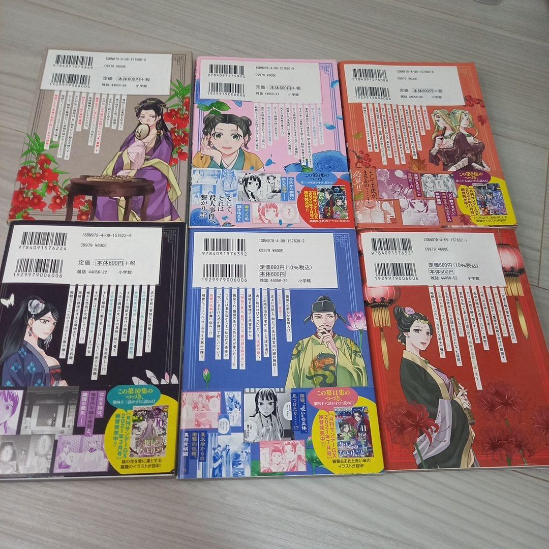 薬屋のひとりごと　サンデーGXコミック全巻セット　ミステリー　未開封品あり