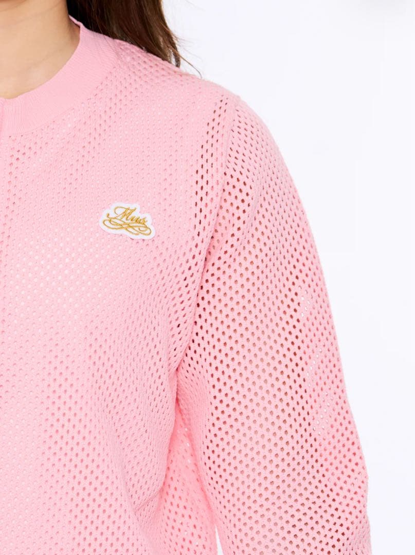 M・U SPORTS スポーティメッシュ長袖ニットジャケット 定価¥39600