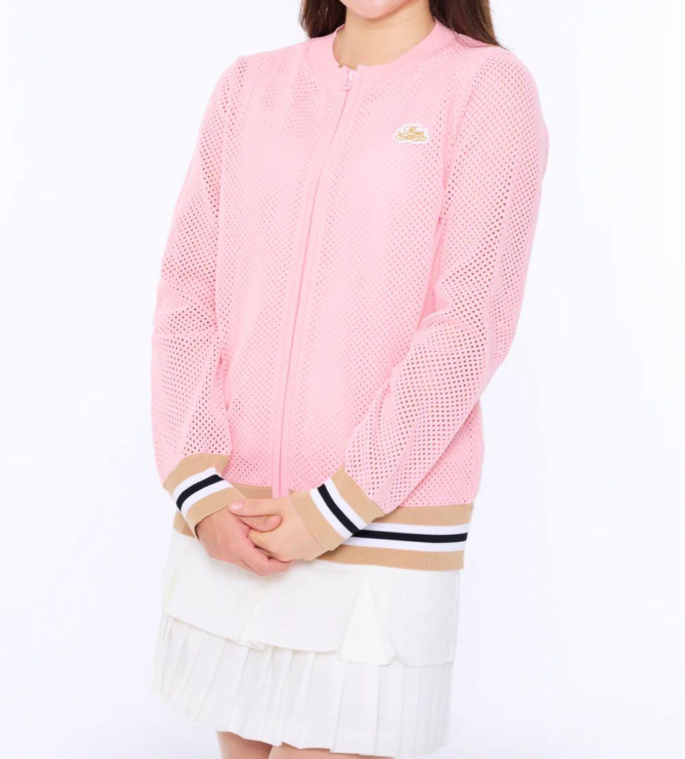 M・U SPORTS スポーティメッシュ長袖ニットジャケット 定価¥39600